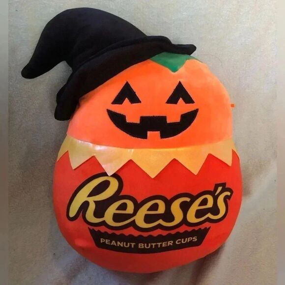 ⬛️  Squishmallows | 12” Rare Reese Halloween - Picture 1 of 3